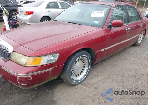 2002 Mercury Grand Marquis Ls z USA, uszkodzony, nr VIN 2MEFM75W12X639382